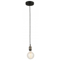 SOSPENSIONE VINTAGE RAME 1XE27 120CM