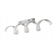 PLAFONIERA LED HELIX BIANCA/SILVER 20W 1600LM 4000