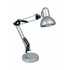 LAMPADA DA LETTURA ARCHITETTO SILVER 1XE27 16X60CM
