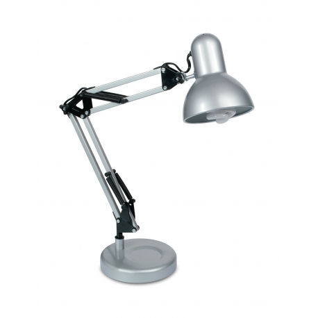 LAMPADA DA LETTURA ARCHITETTO SILVER 1XE27 16X60CM