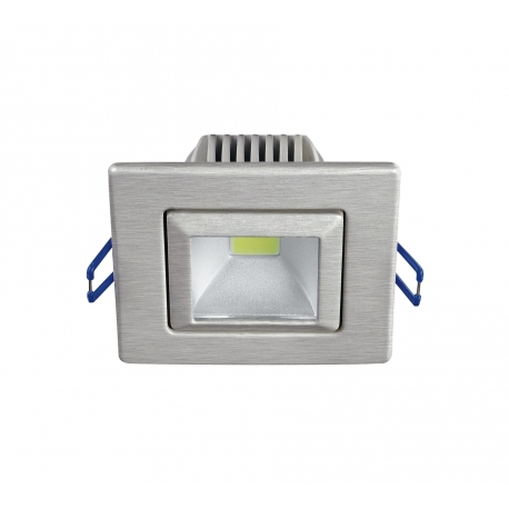 INCASSO LED POUND ORIENTABILE NIKEL 5W 380LM 5500K