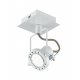 SPOT LED TECHNO ORIENTABILE BIANCO 1XGU10 5W 400LM