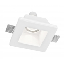 PROJECTOR GHOST GESSO BRANCO 1XGU10 12X12X5,5CM