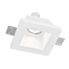 PROJECTOR GHOST GESSO BRANCO 1XGU10 12X12X5,5CM
