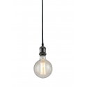 SOSPENSIONE VINTAGE NERO 1XE27 120CM
