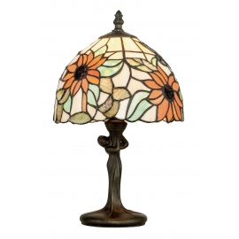LUMETTO DAFNE VETRO TIFFANY 1XE14 20X34CM