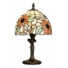 LUMETTO DAFNE VETRO TIFFANY 1XE14 20X34CM
