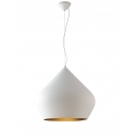 SOSPENSIONE THOLOS BIANCA 1XE27 52X45CM