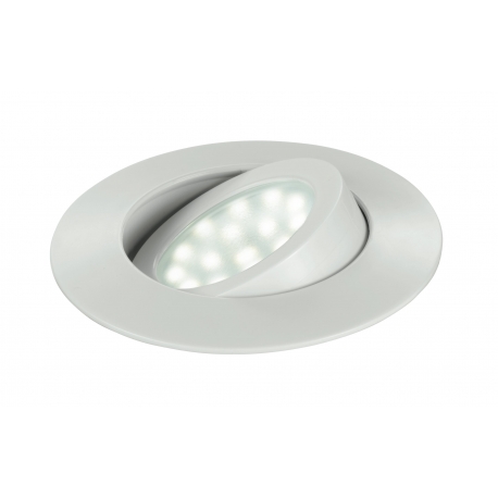 INCASSO LED ZENIT ORIENTABILE BIANCO 5W 400LM 3000