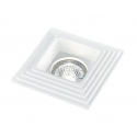 INCASSO SPETTRO BIANCO 1XGU10 12,5X12,5CM