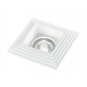 INCASSO SPETTRO BIANCO 1XGU10 12,5X12,5CM