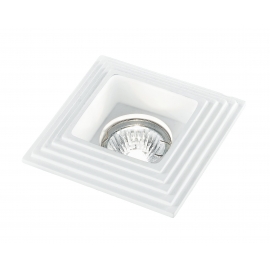 INCASSO SPETTRO BIANCO 1XGU10 12,5X12,5CM