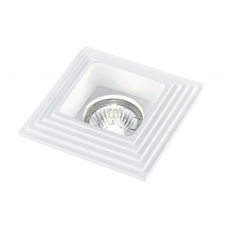 INCASSO SPETTRO BIANCO 1XGU10 12,5X12,5CM