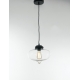 SOSPENSIONE SANPEDRO TRASPARENTE 1XE27 27CM