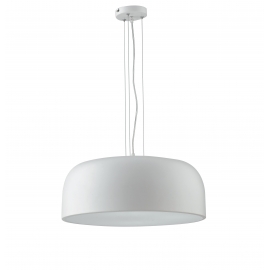 SOSPENSIONE BISTROT BIANCO 4XE27 52CM