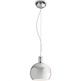 SOSPENSIONE NARCISO CROMO 1XE27 20CM
