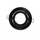 STRUTTURA INCASSO REFLEX ORIENTABILE NERO 9,8CM