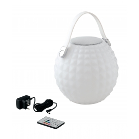 LAMPADA PORTATILE LED GECO DJ BIANCA 3W 180LM RGBW