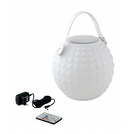 LAMPADA PORTATILE LED GECO DJ BIANCA 3W 180LM RGBW