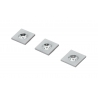 INCASSO LED SIRIO NIKEL 1W 50LM 4000K 3X3X2,4CM