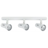 SPOT CARRERA ORIENTABILE BIANCO 3XE27 46X12CM