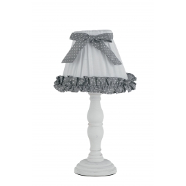 LUME CANDY BIANCO 1XE14 18X34CM