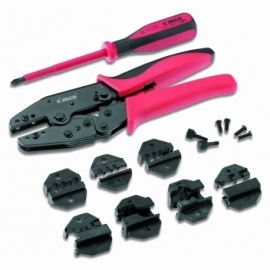 DNT-CRIMPING SET W. 7 INSERTS*