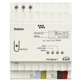 FONTE DE ALIMENTACAO PS 640 mA T KNX