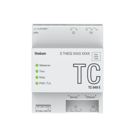 UNIDADE REMOTA TOTAL CONTROL LAN TC 649 E