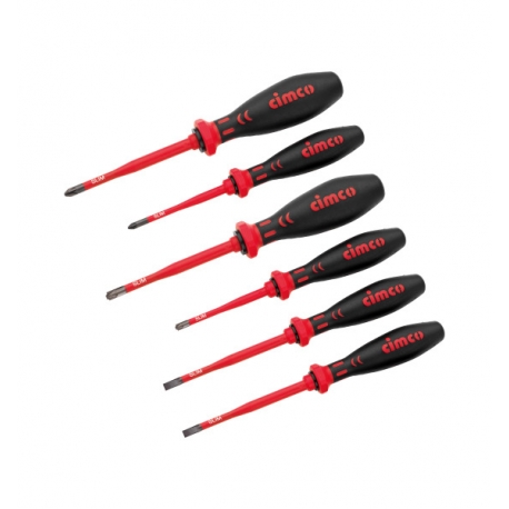 JOGO 6 CHAVES TORX / PZ FL extraSLIM 1000V