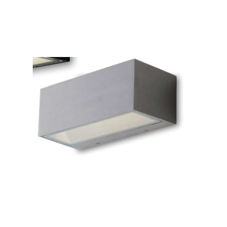 APPLIQUE LED TWIN NIKEL 20W 1250LM 4000K IP54 UGR