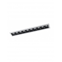 INCASSO LED SINKRO BIANCO/NERO 10X2W 1600LM 4000K 