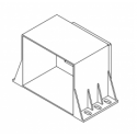 CAIXA PLASTICA SO-22X35- COR2235L--01