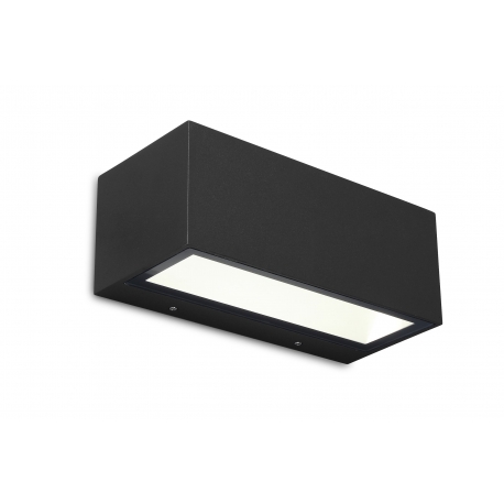 APLIQUE PRETO GEMINI LED 20W 1230Lm 3000K IP54