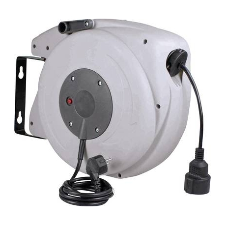 Electric cable reel 15m H05VV-F 3G1,5 with easy 