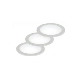 KIT 3PZ INCASSI LED FUSION BIANCHI 3X5W 3X230LM 40