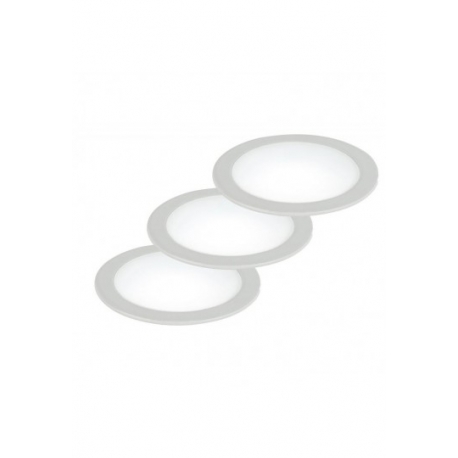 KIT 3PZ INCASSI LED FUSION BIANCHI 3X5W 3X230LM 40