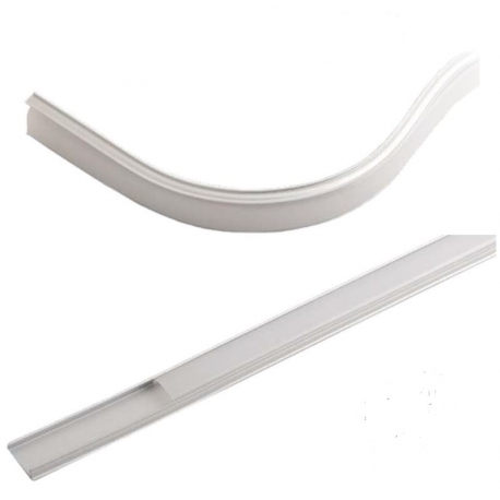 PROFILO CAMELOT FLESSIBILE SILVER DIFFUSORE OPALE 