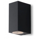 APPLIQUE QUBO ANTRACITE 2XGU10 IP54 15,1X9,3X6,7CM