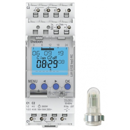 CELULA CREPUSCULAR MODULAR LUNA 122 top3 2CAN IP55