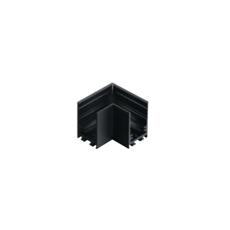 CONNETTORE ANGOLARE NERO PER BINARIO DAVINCI 4,5X4