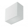 PLAFONIERA LIVING BIANCA 2XE14 23X12X13CM