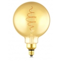 LAMPADINA LED FILAMENTO GLOBO BCO E27 8W 680LM 400