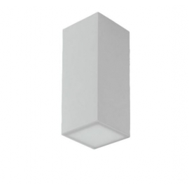 PLAFONIERA LIVING BIANCA 1XE14 11X11X20CM