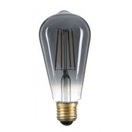 LAMPADINA LED FILAMENTO SMOKE E27 8W 210LM 4000K 3