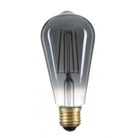 LAMPADINA LED FILAMENTO SMOKE E27 8W 210LM 4000K 3