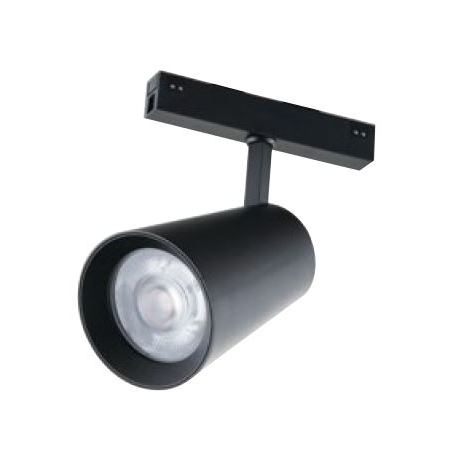 FARO BINARIO LED TEMA NERO 20W 2000LM 3000K CRI90 