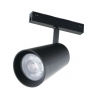 FARO BINARIO LED TEMA NERO 20W 2000LM 3000K CRI90