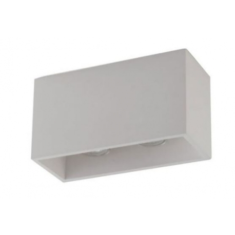 PLAFONIERA FOSTER BIANCA 2XGU10 24X10X13CM