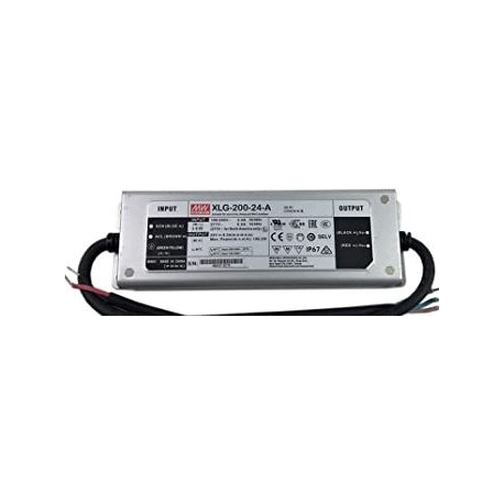 DRIVER MW XLG T.COSTANTE IP67 OUTPUT 24V 8,3A 200W